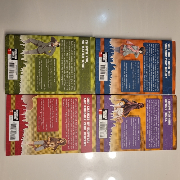 NO.6 Volumes 1 Through 4 Manga Series By Atsuko Asano and Hinoki Kino paperback - Picture 4 of 15